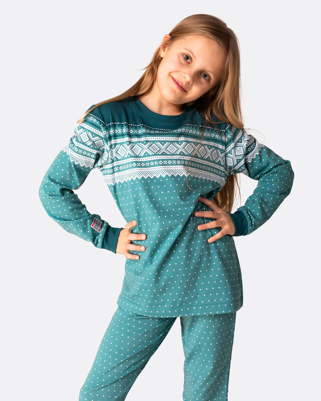 Marius Green Christmas Pajamas for Kids