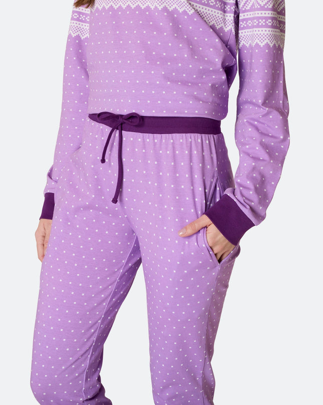 Marius Purple Family Christmas Pajama Set