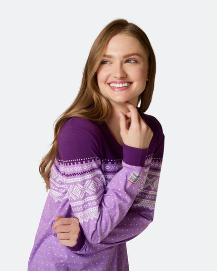 Marius Purple Family Christmas Pajama Set