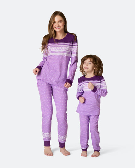 Marius Purple Family Pyjamas