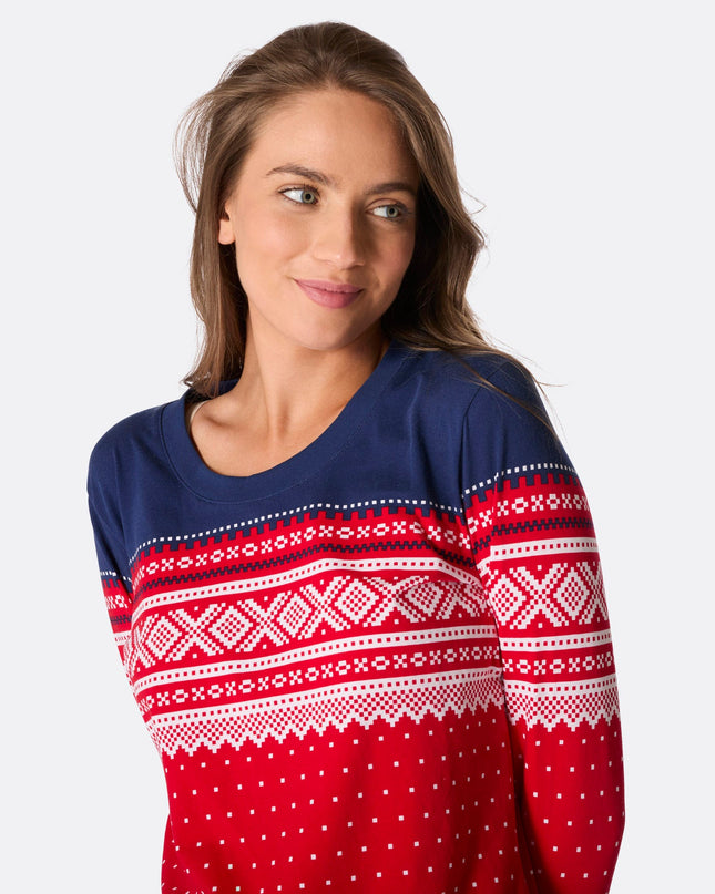 Marius Red Pajamas for Women - Christmas and Year-Round Style