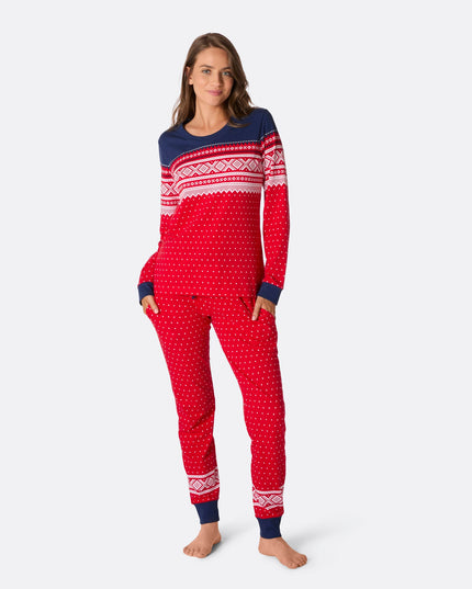 Marius Red Pajamas for Women - Holiday and Everyday Style