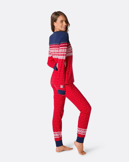 Marius Red Family Pajamas - Perfect for Holiday Gatherings