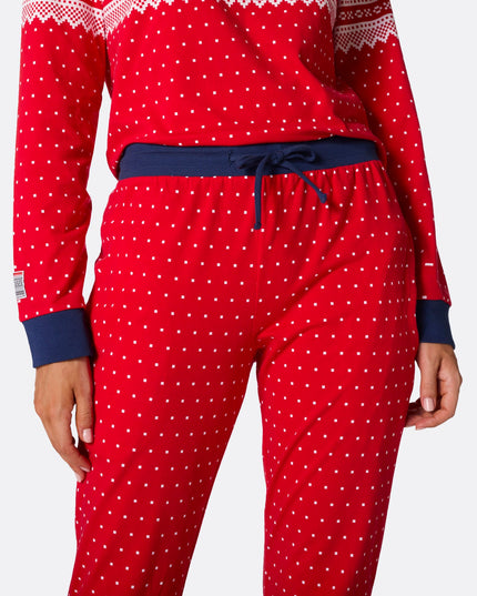 Marius Red Pajamas for Women - Holiday and Everyday Style