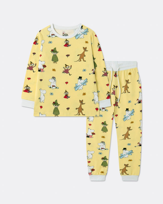 Kids' Yellow Moomin Pyjamas