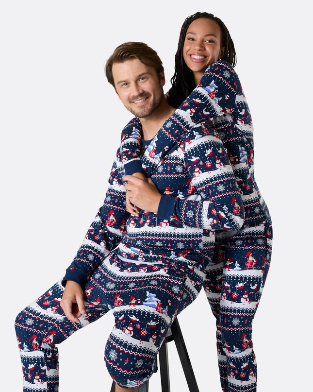 Women's Christmas Scenery Pyjamas