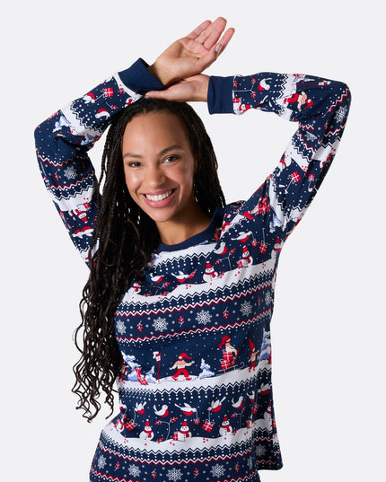 Christmas Scenery Christmas Pyjamas Family