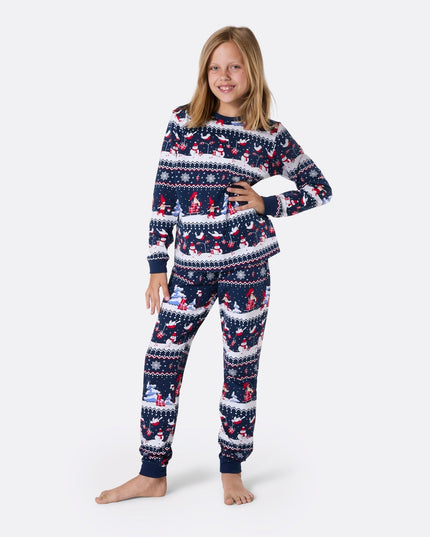 Christmas Scenery Christmas Pyjamas Family
