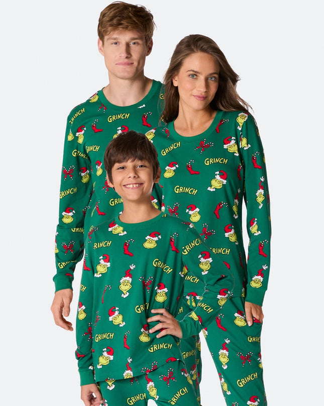The Grinch Christmas Pyjamas Family