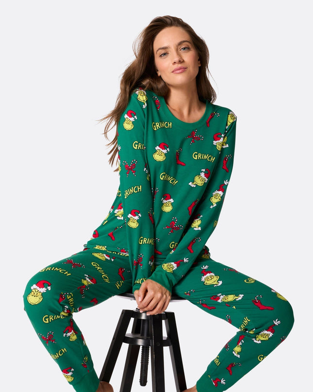 The Grinch Christmas Pyjamas Family