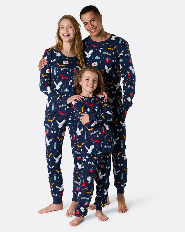 Naisten siniset Harry Potter -pyjamat