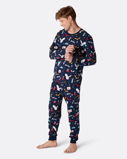 Men's Blue Harry Potter Pyjamas