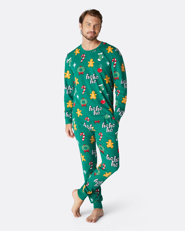 Men's Green Hohoho Pyjamas