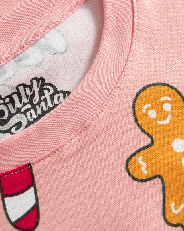 Pink Hohoho Christmas Pyjamas Family