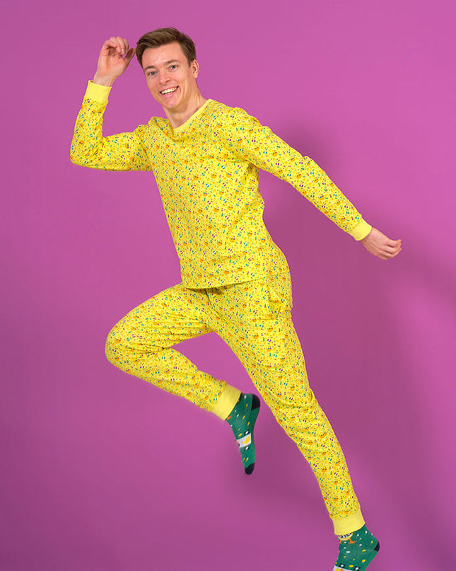 Yellow Easter Sweatsuit - Men's Style