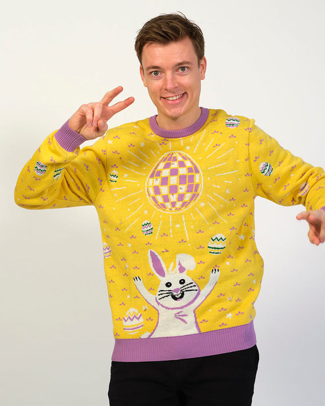 Disco Easter Sweater for Men