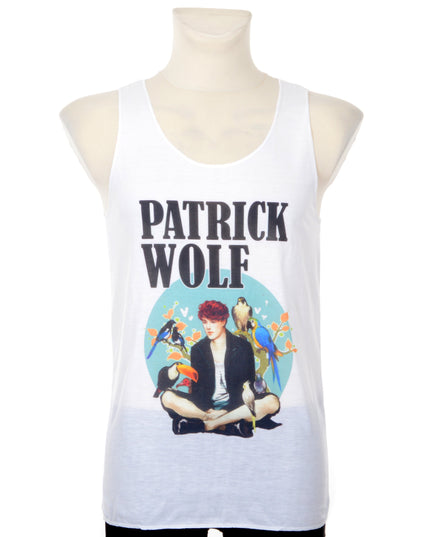 Patrick Wolf Band Tank Top for Men and Women | Outlet Sale
