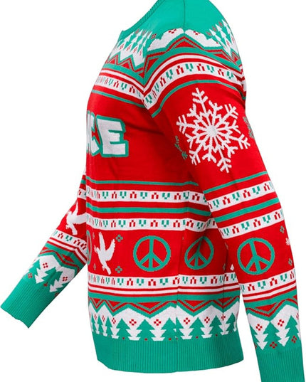 I Come in Peace Couples Unisex Ugly Christmas Sweaters