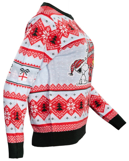 Peanuts House All the Trimmings Ugly Christmas Sweater