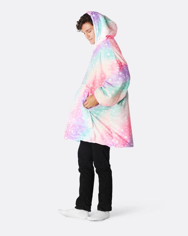 Pink Rainbow HappyHoodie