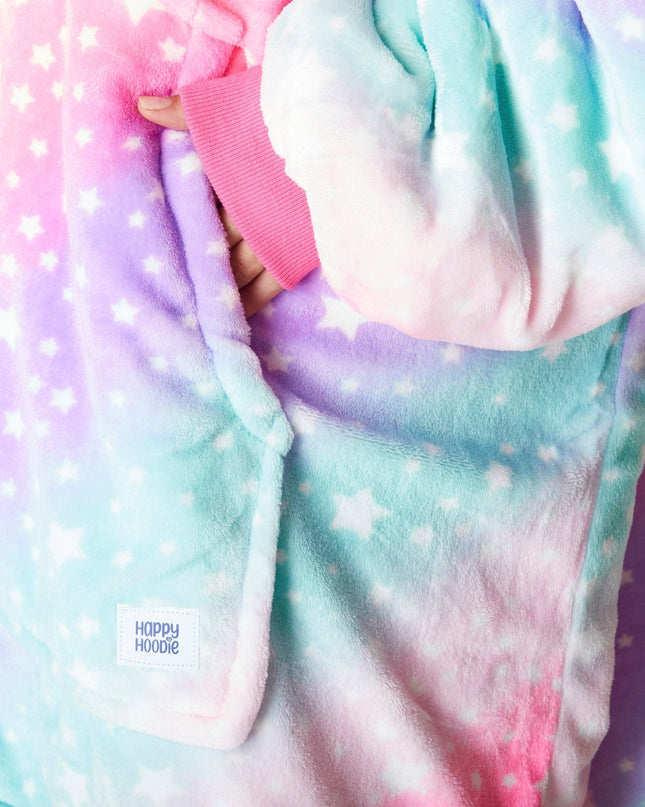 Pink Rainbow HappyHoodie