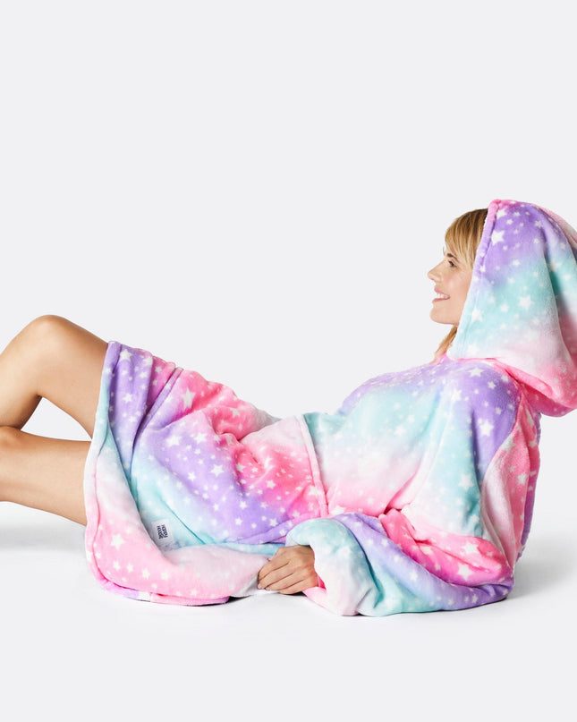 Pink Rainbow HappyHoodie