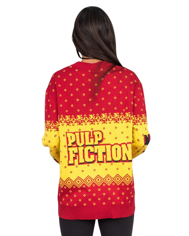 Pulp Fiction Merry Xmas Again Ugly Christmas Sweater