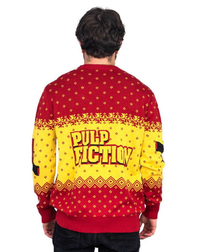 Pulp Fiction Merry Xmas Again Ugly Christmas Sweater