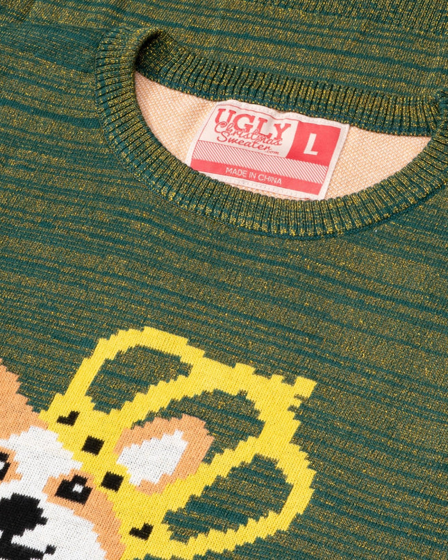 Queen Corgi -koiranystävien ruma joulupusero