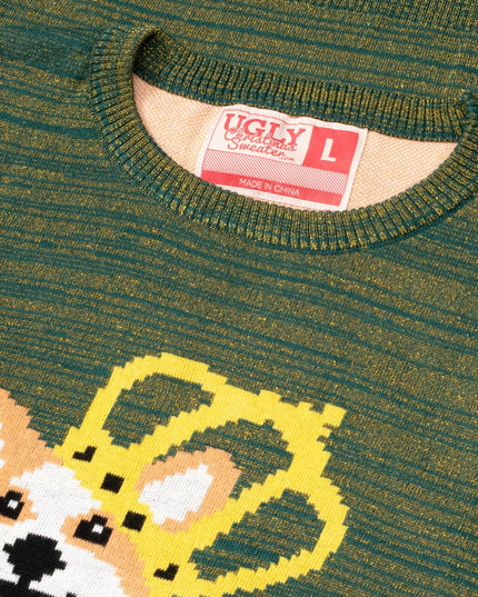 Queen Corgi -koiranystävien ruma joulupusero