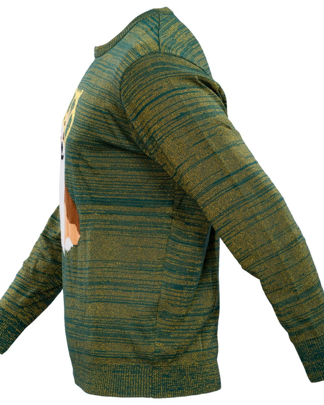 Queen Corgi Dog Lovers Ugly Christmas Sweater