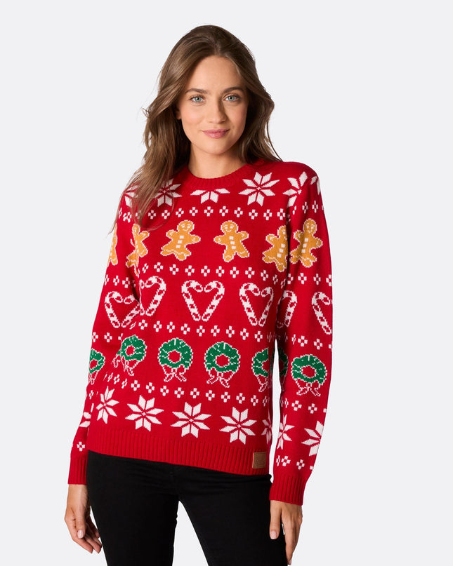 Women's Family Red Christmas Sweater