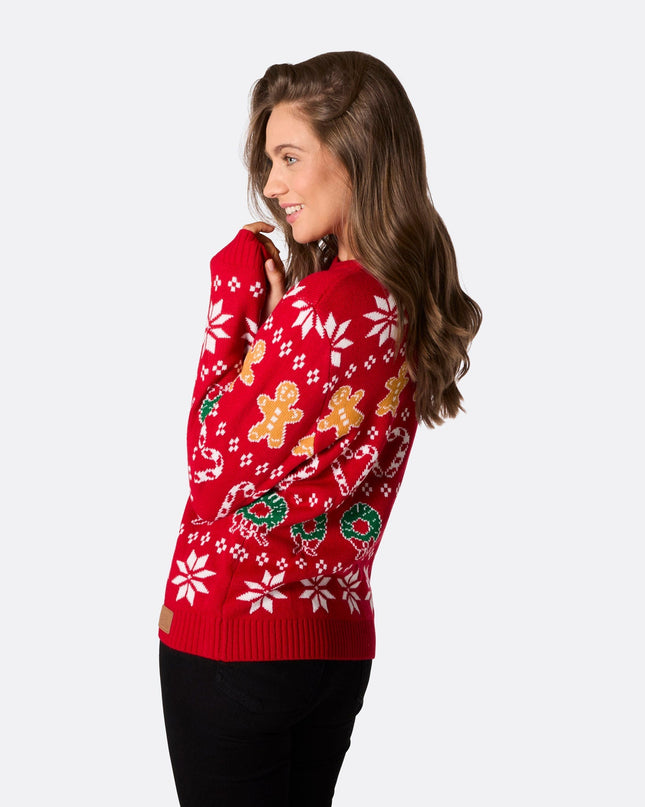 Women's Family Red Christmas Sweater