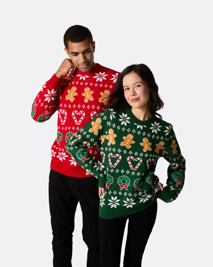 Men's Family Red Christmas Sweater
