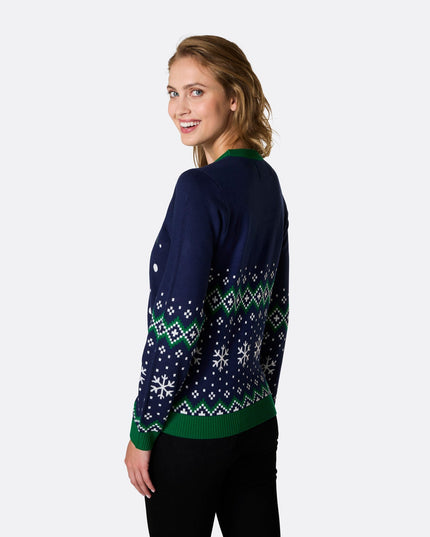 Women's Rudolph Christmas Sweater