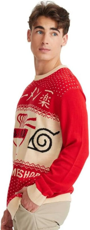 Ripple Junction Naruto Ichiraku Ramen Bowl Ugly Sweater