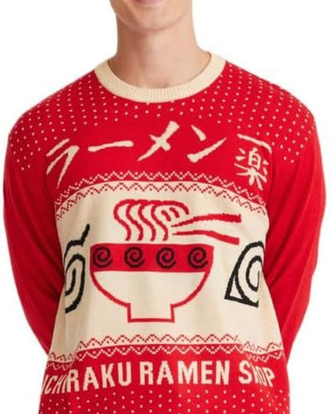 Ripple Junction Naruto Ichiraku Ramen Bowl Ugly Sweater
