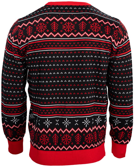 Rolling Stones Lips and Tongue Ugly Christmas Sweater