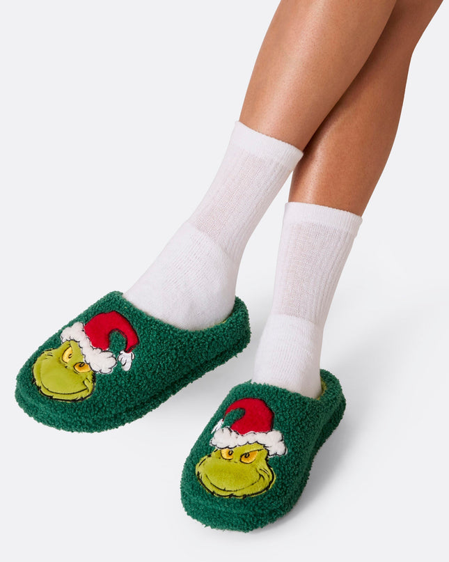 The Grinch Slippers - Cozy Gifts for Fans