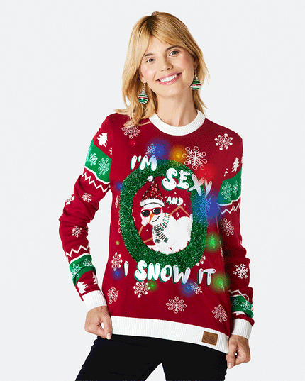 I'm Sexy and I Snow It Women's Christmas Sweater