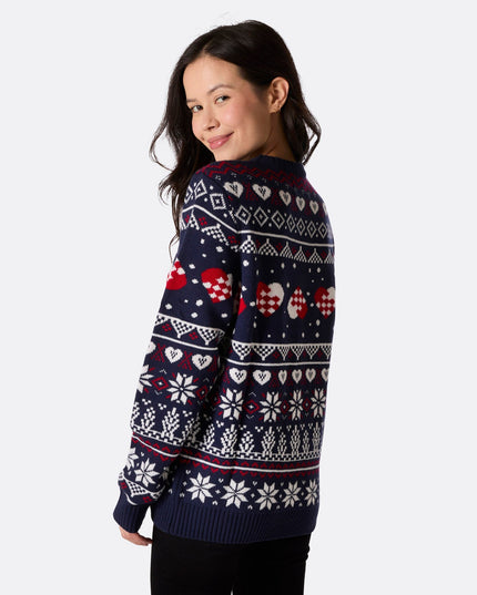 Women's Snowman Christmas Sweater