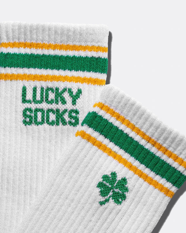Lucky Socks Tennis Socks for Adults - Fun Gift Idea