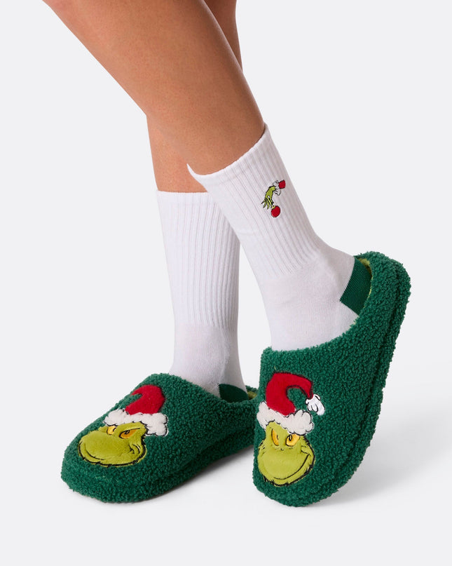 The Grinch Tennis Socks