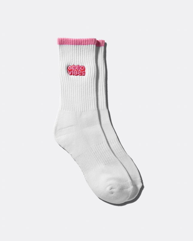 Good Vibes Tennis Socks for Men and Women | Fun Gift Idea