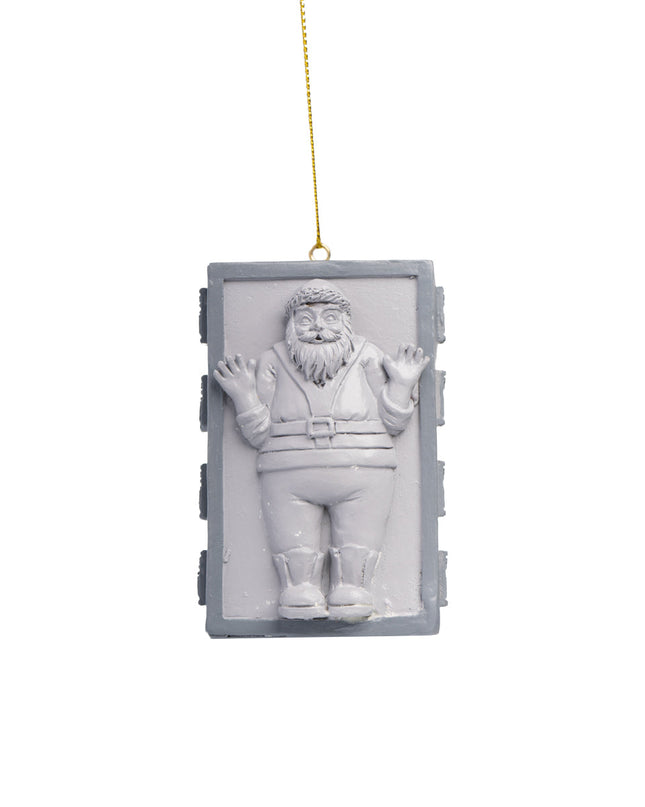 Santa Frozen in Carbonite Decoration