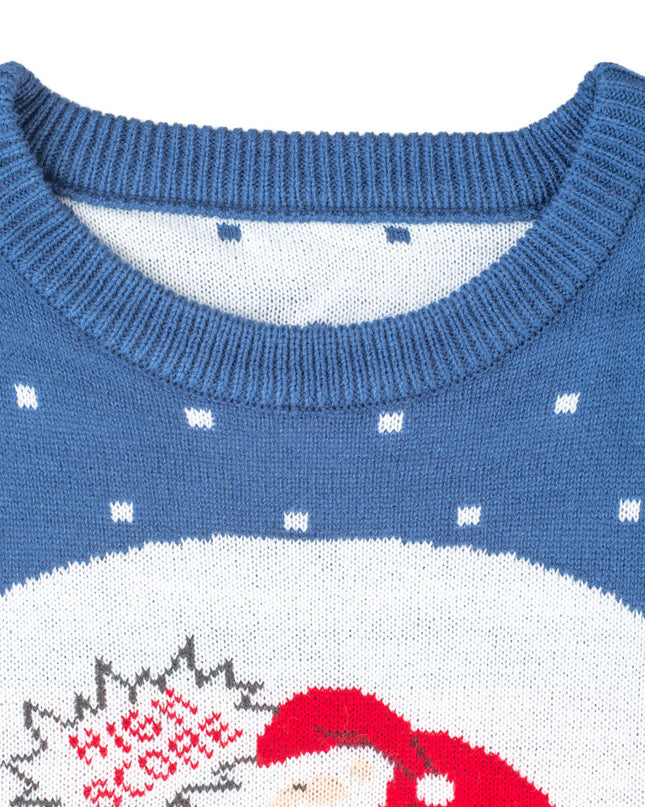 Santa Claus Pooping Chimney Ugly Christmas Sweater