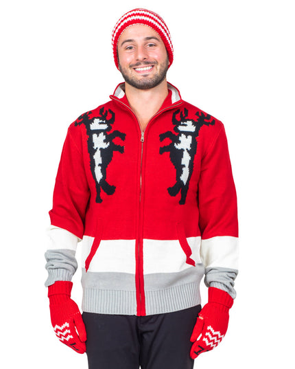 Santa Claus Movie Deluxe Set: Sweater, Hat & Mittens