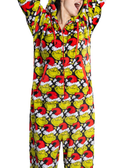 Grinch joululahka yöasu haalari miehille ja naisille