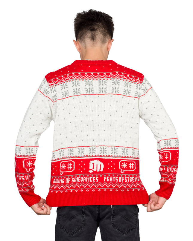Seinfeld Festivus Ugly Christmas Sweater for Men