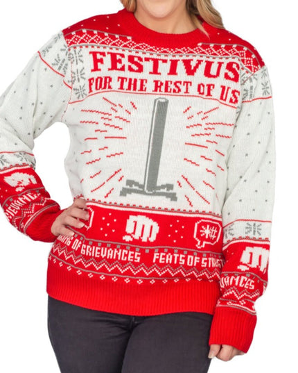 Women's Seinfeld Festivus Ugly Christmas Sweater